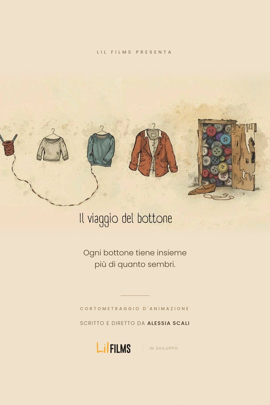 Locandina de Il viaggio del bottone